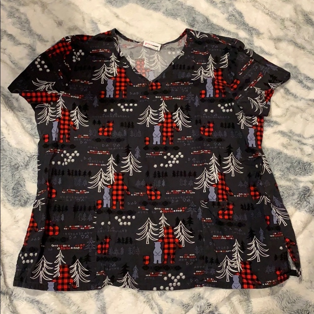 Scrub top!